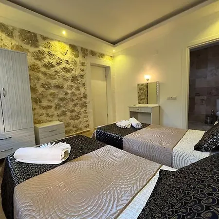 Villa Kalkan'da Tas Mimarili, Havuzlu Villa-awz116 *