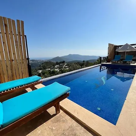 Kalkan'da Tas Mimarili, Havuzlu Villa-awz116