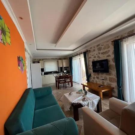 Villa Kalkan'da Tas Mimarili, Havuzlu Villa-awz116 *