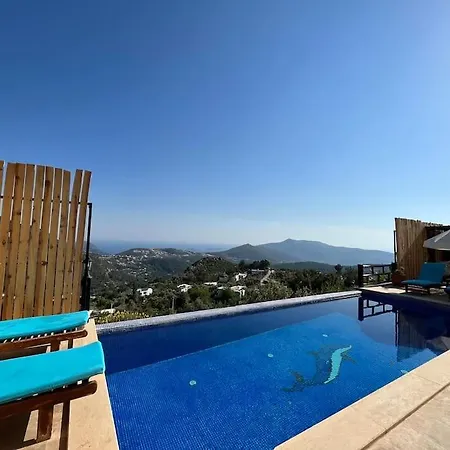 Villa Kalkan'da Tas Mimarili, Havuzlu Villa-awz116
